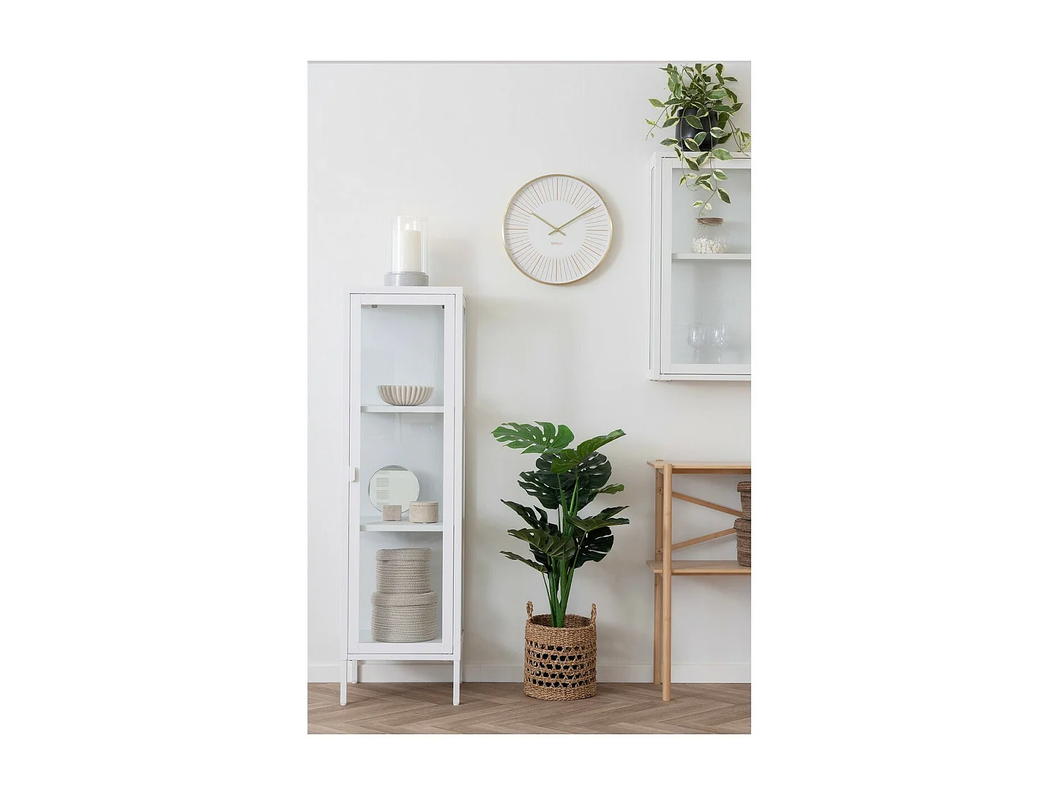 Bougeoir Hurricane, Gris, 16x16x25,5 cm, Seven Design