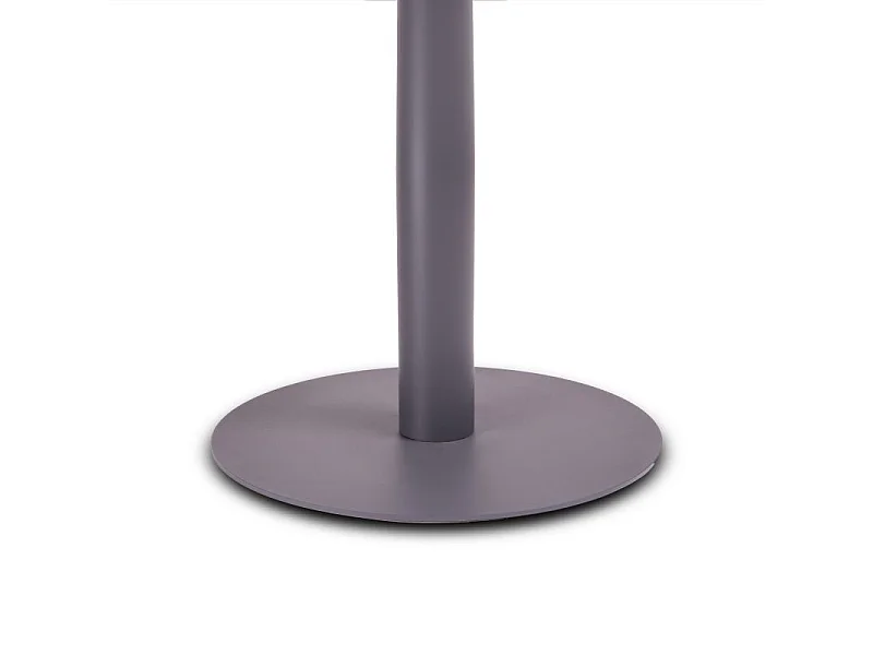 Mesa de exterior redonda Glot Antracita