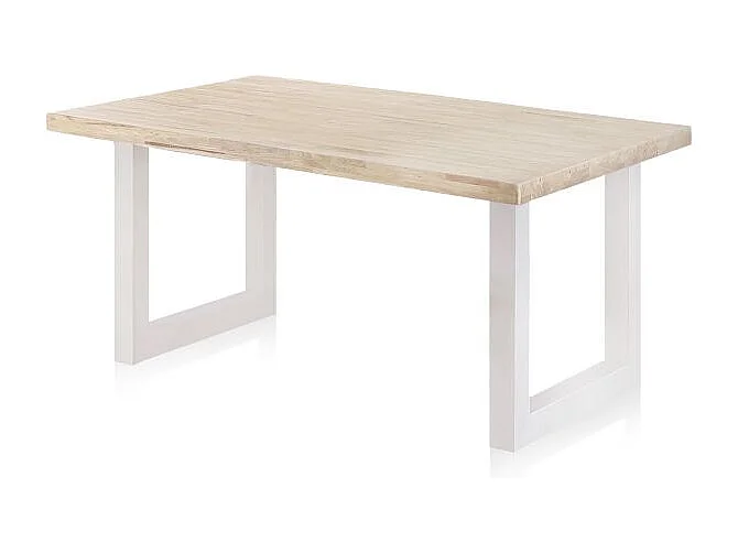 Mesa de exterior Masi Roble salvaje - Blanco