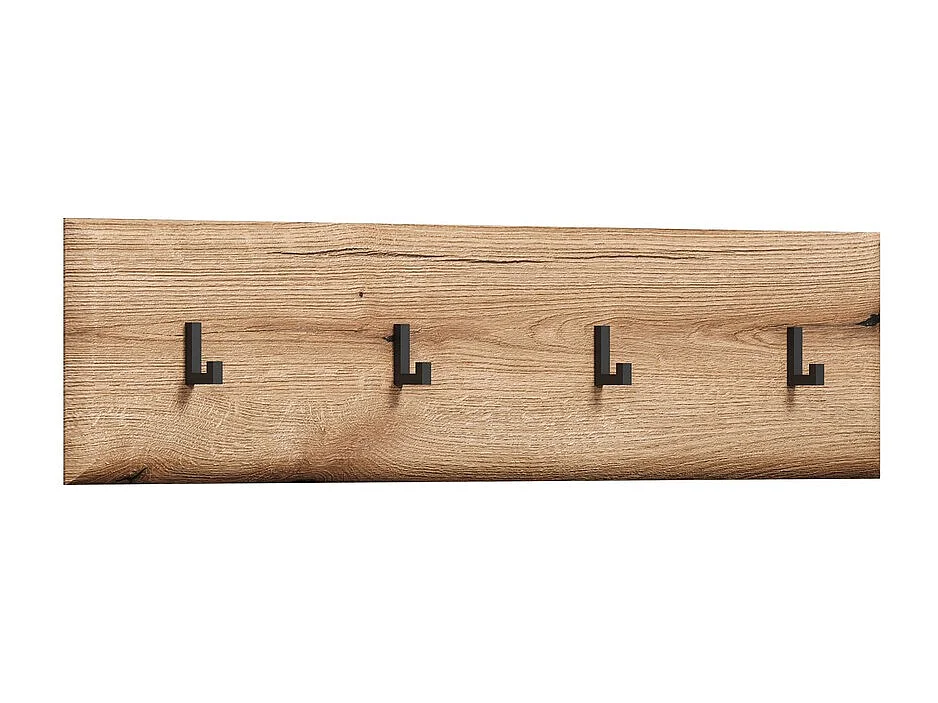 Muurhangers Marlon, Bruin, 91x23x2 cm, Seven Design