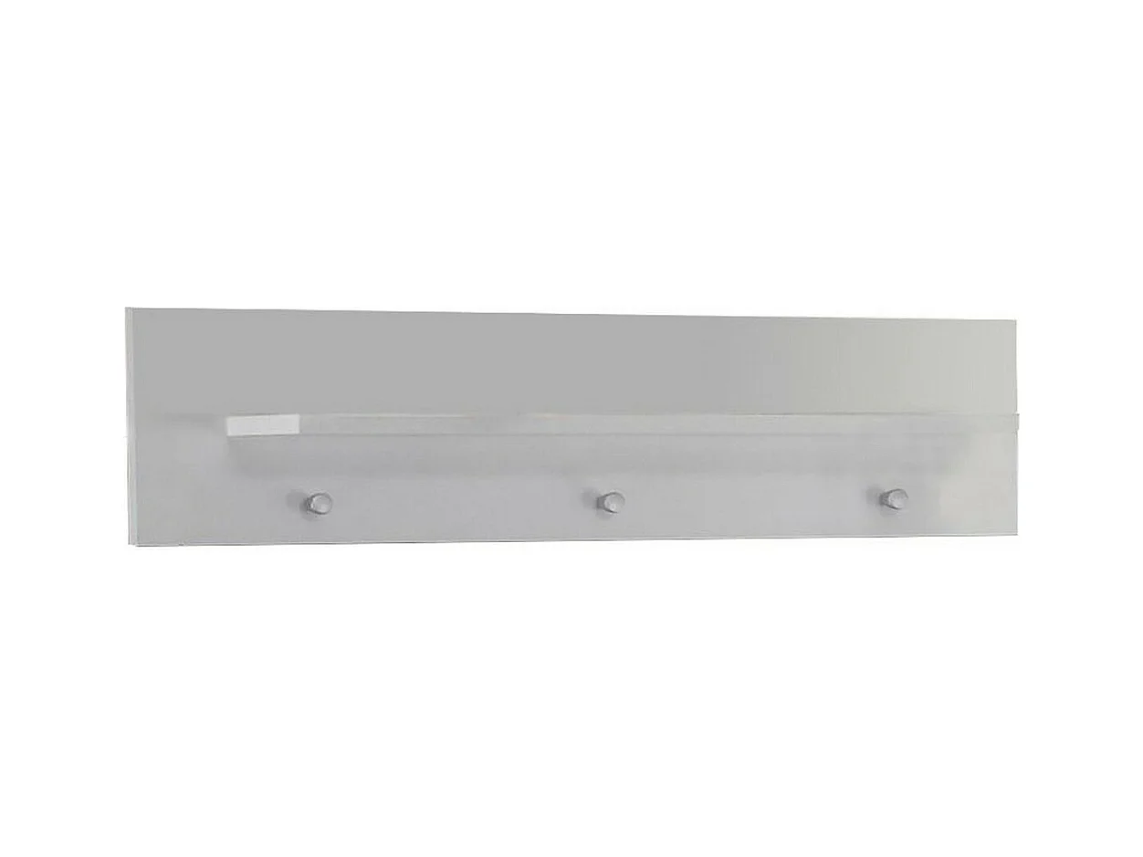 Porte-Manteau Murale Olivia, Blanc, 75x20x15 cm, EPIKASA