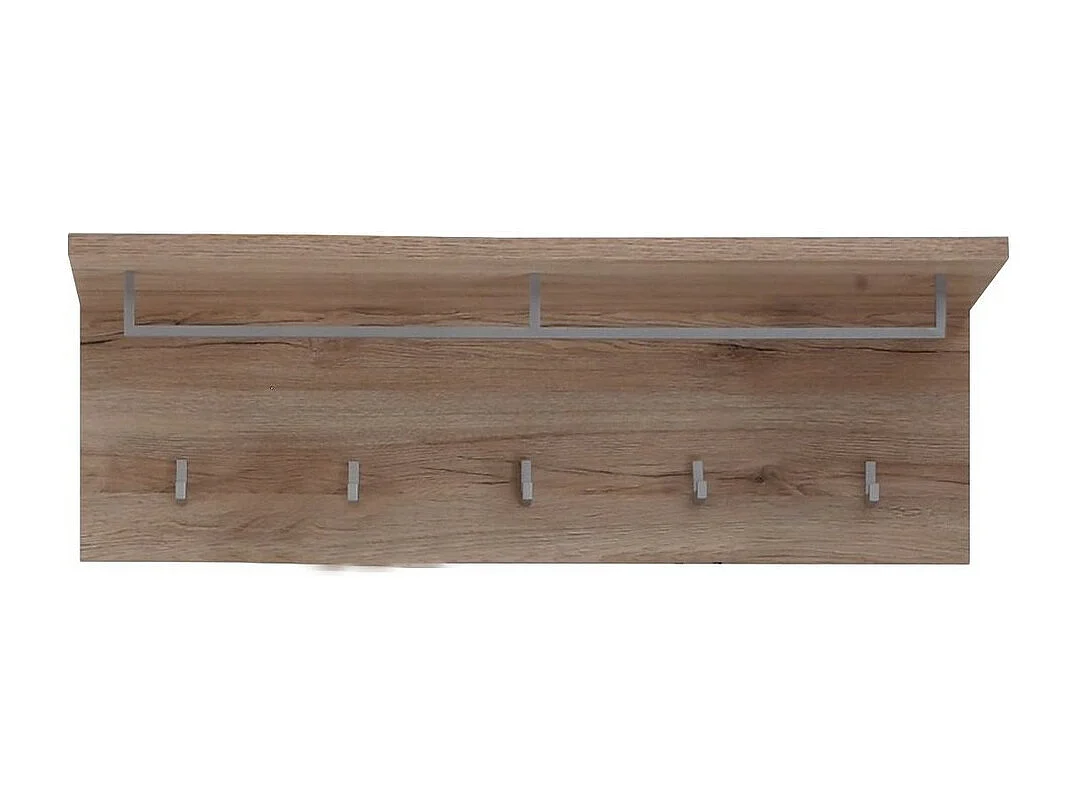 Muurhangers Malea, Bruin, 88x29x27 cm, Seven Design