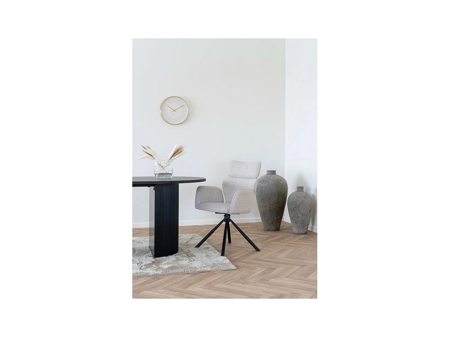 Decoratieve Vaas Johan, Transparant, 9x20x19,5 cm, EPIKASA