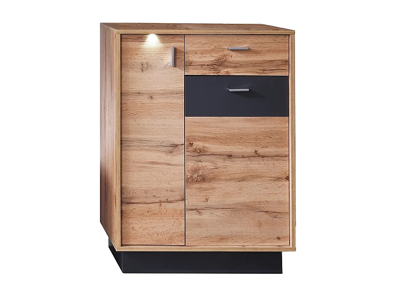 Scarpiera Coast, Marrone, 69x96x35 cm, Seven Design