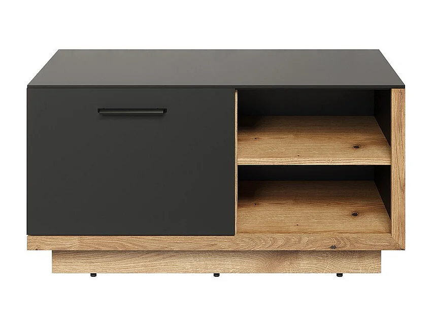 Banc avec Rangement Synnax, Anthracite, 90x48x40 cm, Seven Design