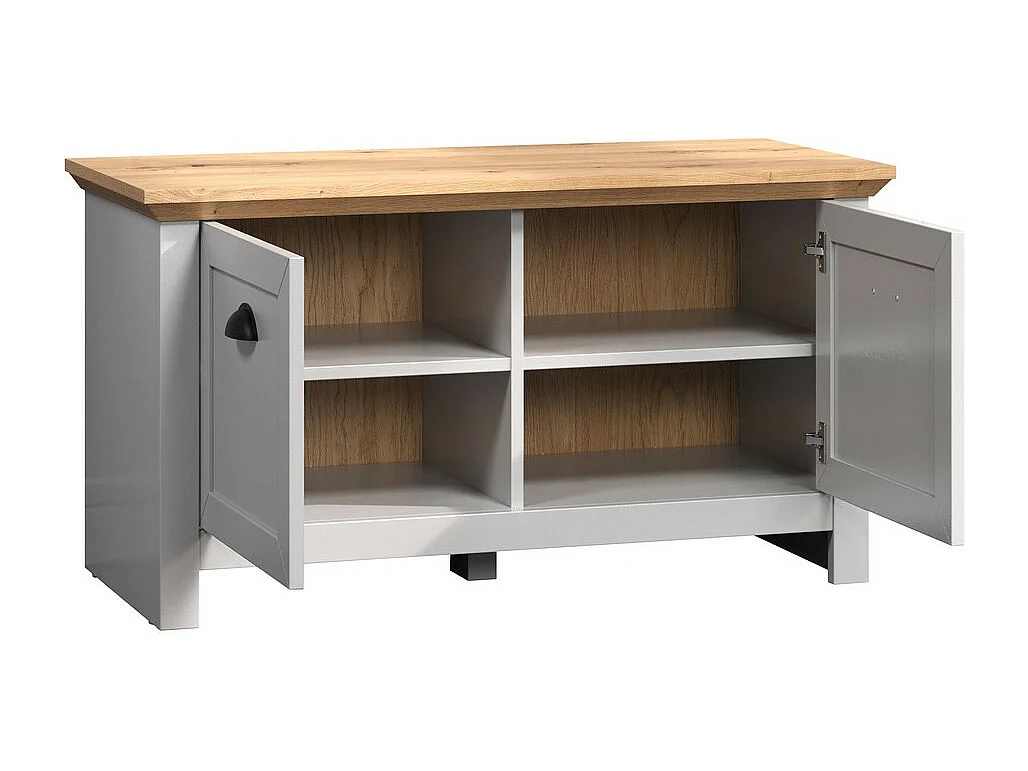 Bank met Opbergruimte Landside, Wit, 91x49x41 cm, EPIKASA