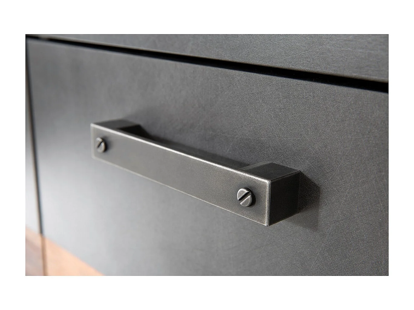 Panca con Portaoggetti Indy, Marrone, 80x45x37 cm, Seven Design