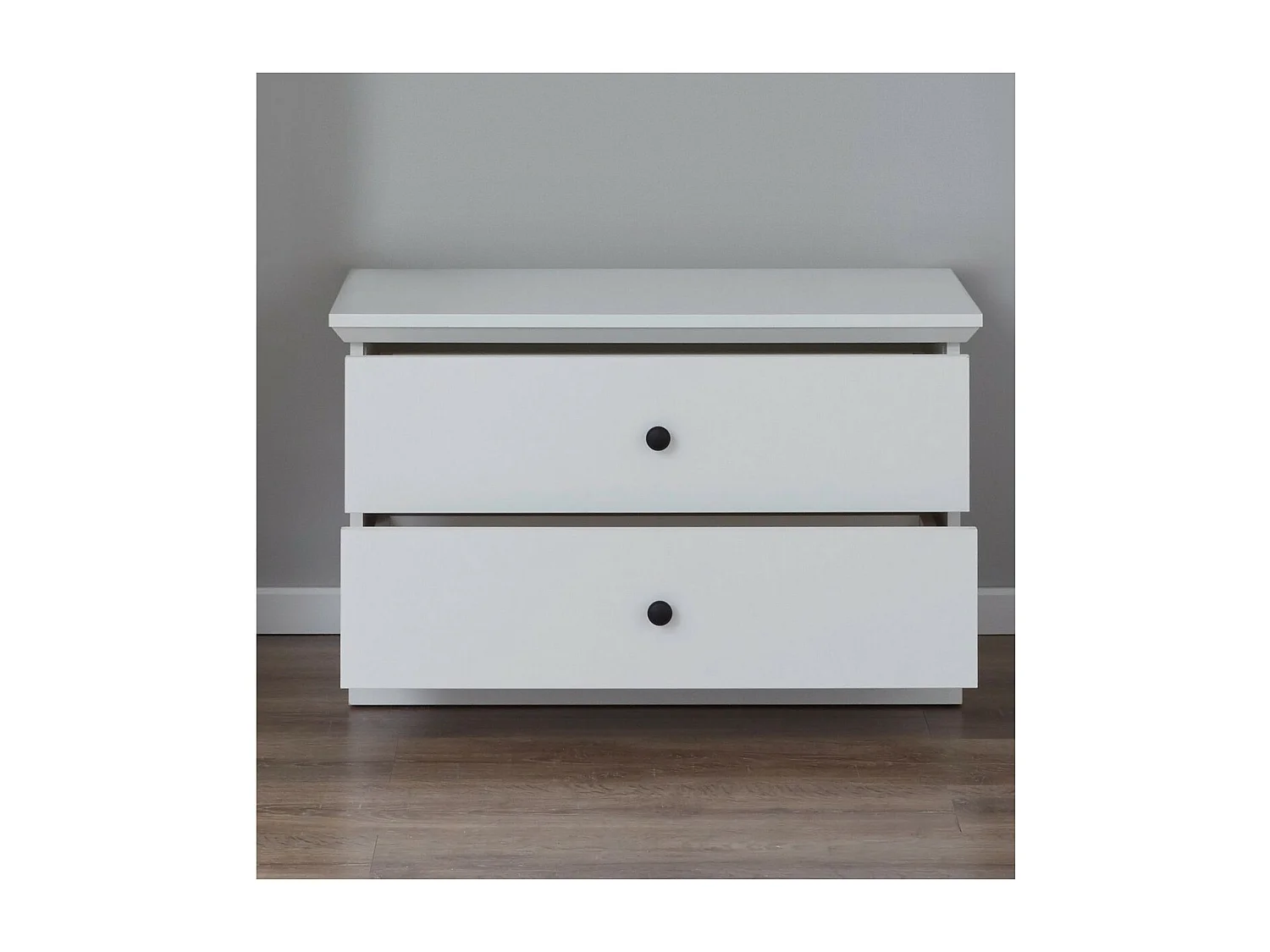 Bank met Opbergruimte Brandson, Wit, 81x49x41 cm, Seven Design