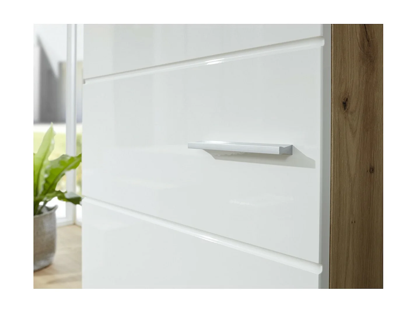 Banc avec Rangement Amanda 3, Blanc, 91x42x38 cm, Seven Design