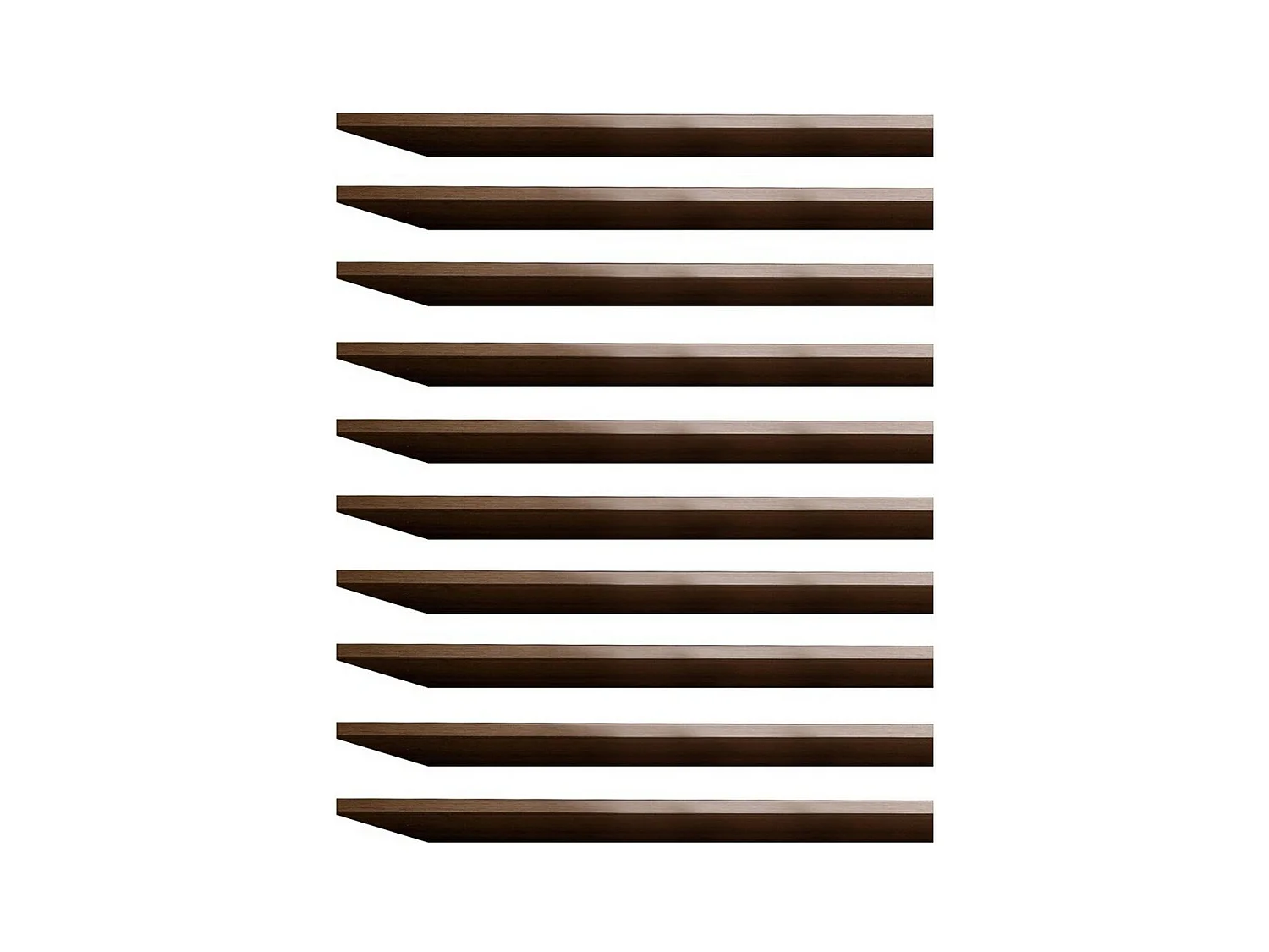 Étagère Coast, Marron, 66x1,6x30 cm, EPIKASA