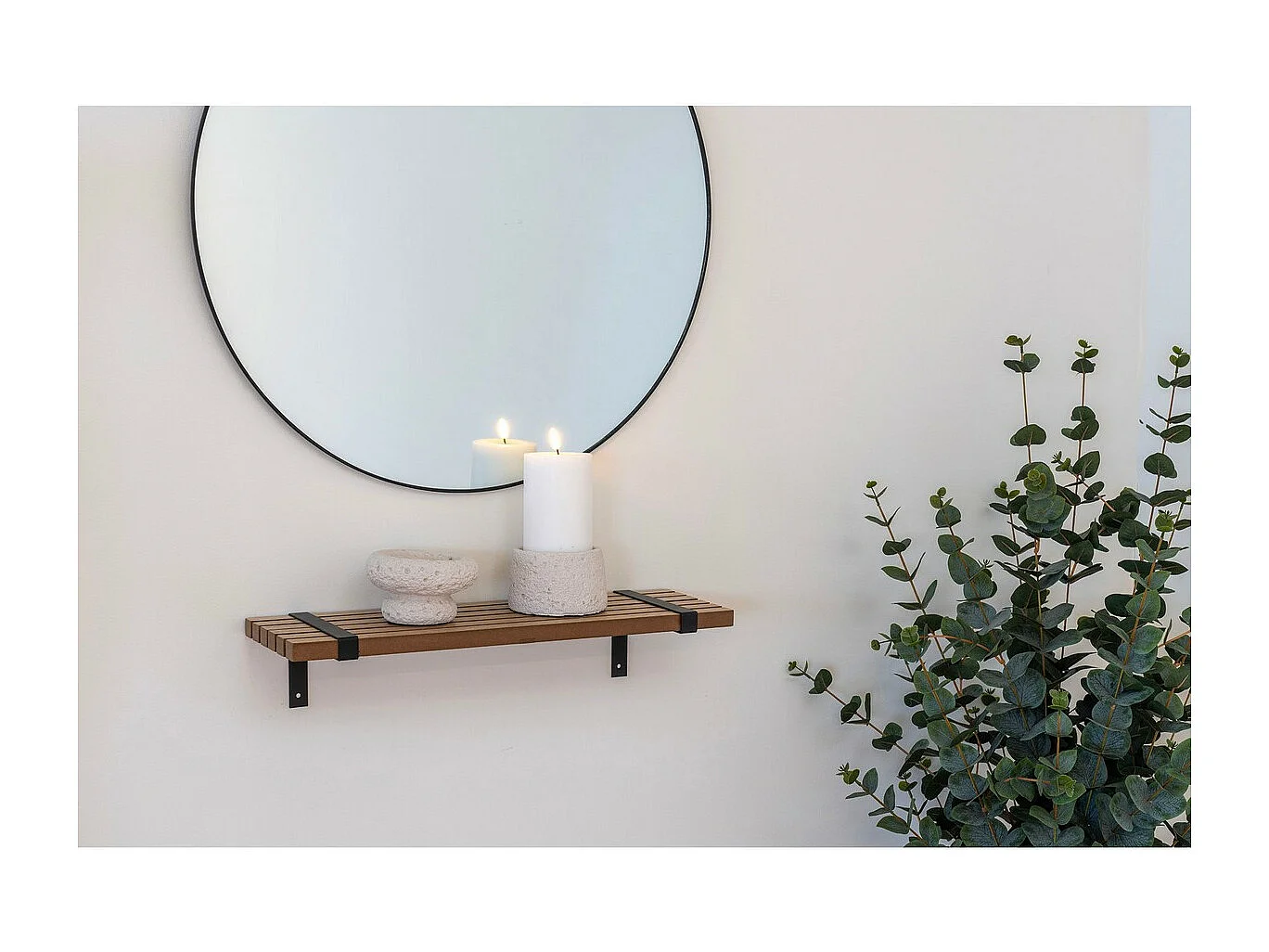 Plank Luxor, Bruin, 15x50x10 cm, EPIKASA