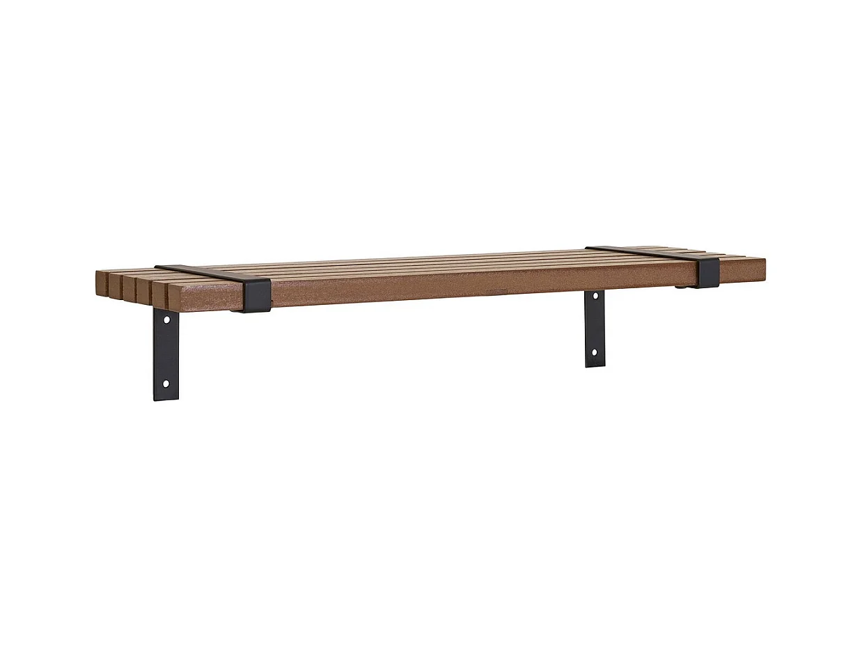 Étagère Luxor, Marron, 15x50x10 cm, EPIKASA