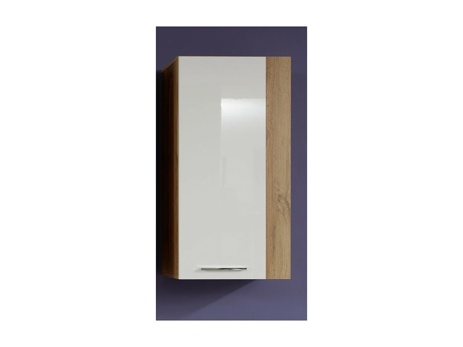 Unité Murale Gwendolyn, Blanc, 52x103x31 cm, Seven Design