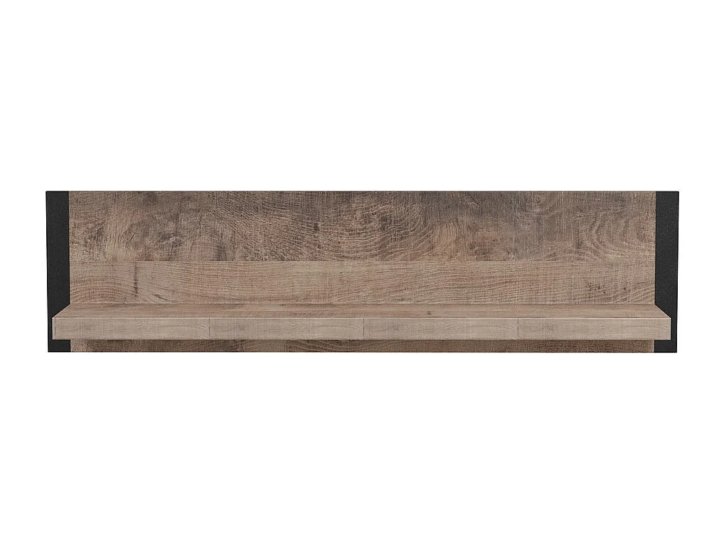 Étagère Emile, Marron, 110x28x23 cm, Seven Design