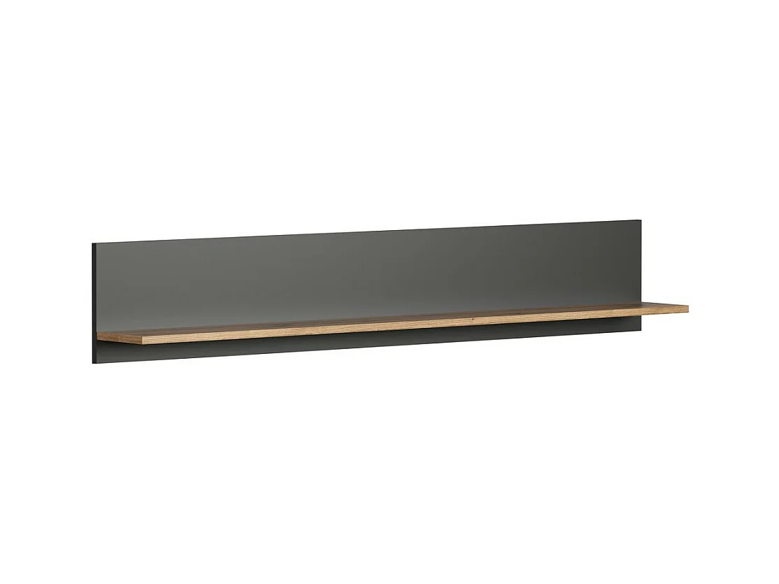 Mensola Esteban, Antracite, 150x25x18 cm, EPIKASA