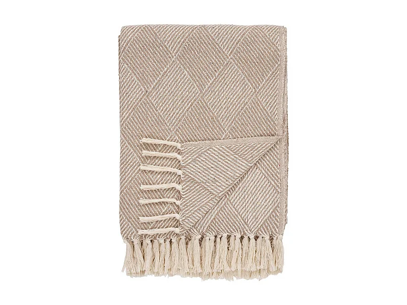 Plaid Bursa, Beige, 130x180x0,5 cm, EPIKASA