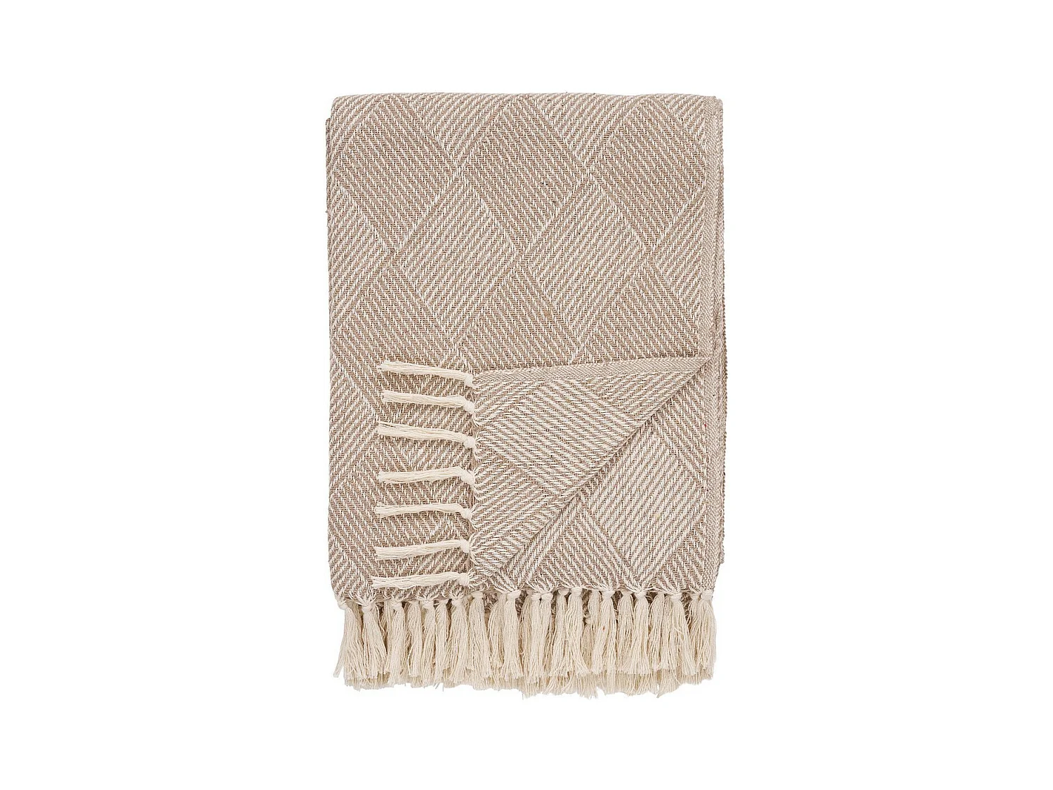 Plaid Bursa, Beige, 130x180x0,5 cm, EPIKASA