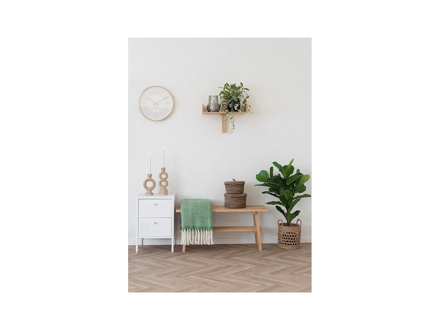 Geruite Carmel, Groen, 130x170x0,5 cm, EPIKASA