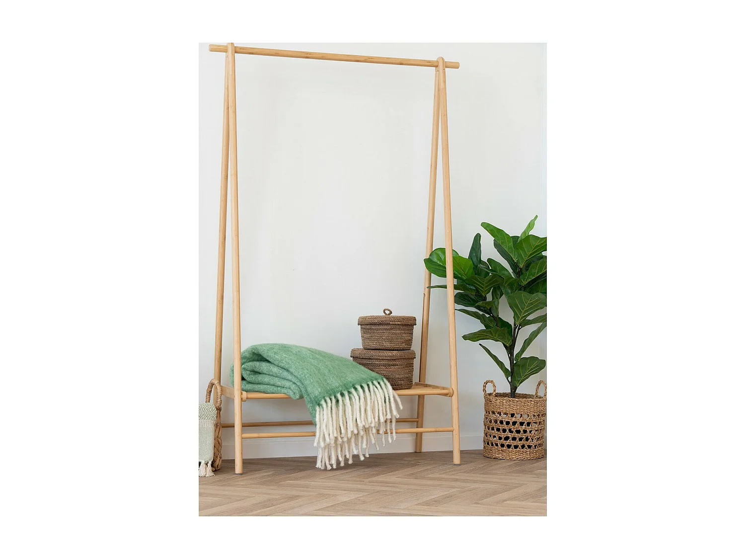 Geruite Carmel, Groen, 130x170x0,5 cm, Seven Design