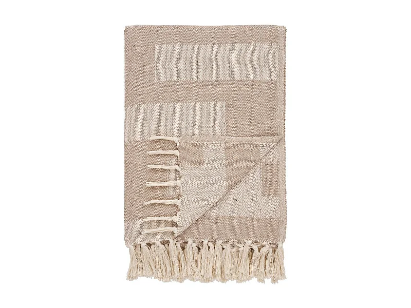 Plaid Adana, Beżowy, 130x180x0,5 cm, EPIKASA