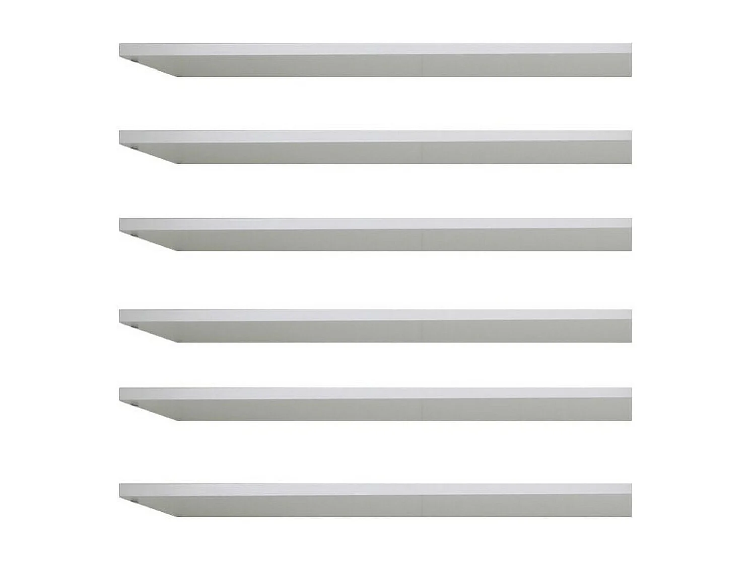 Plank Brandson, Wit, 73x1,5x33 cm, EPIKASA