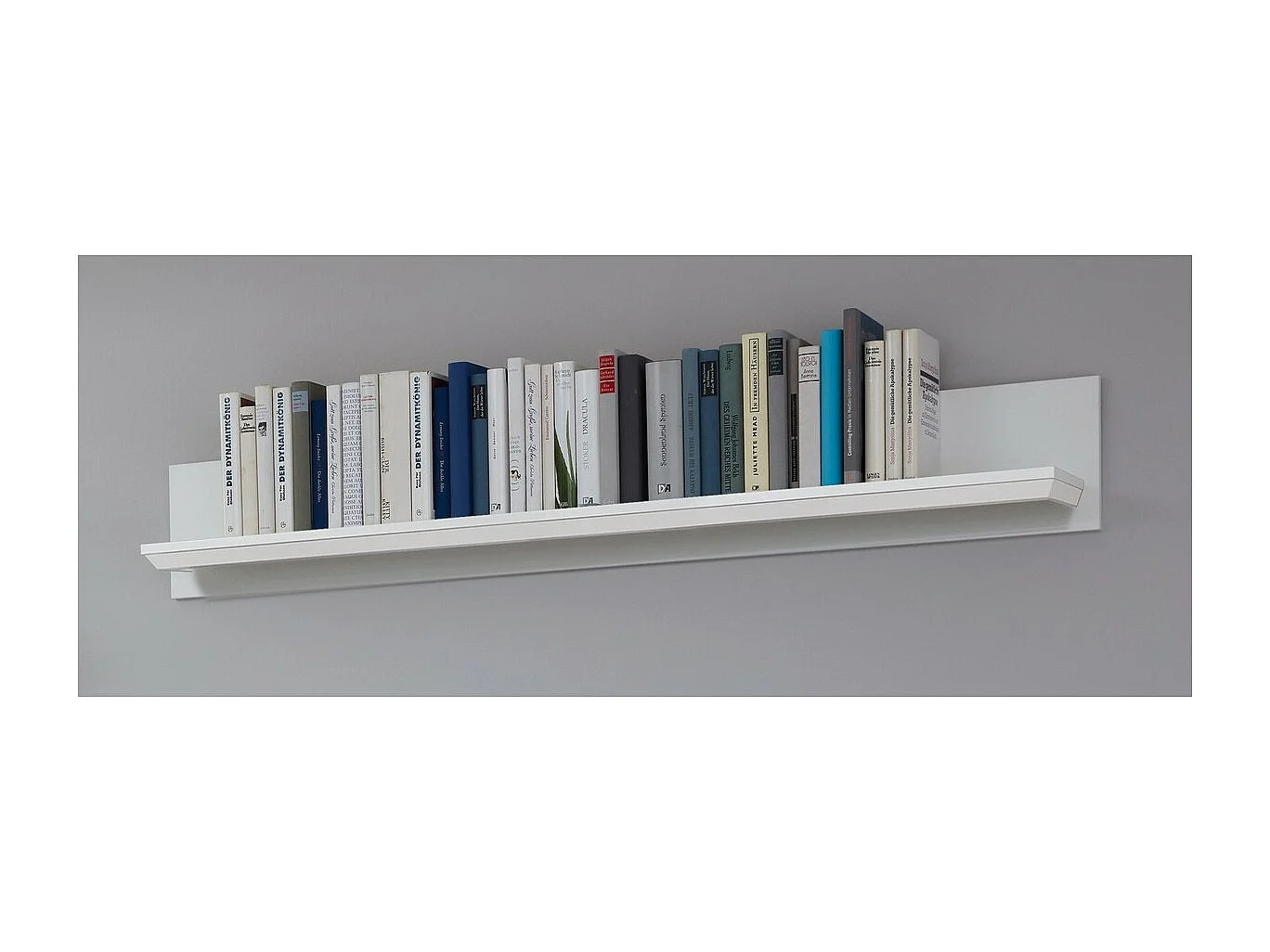 Étagère Brandson, Blanc, 139x21x18 cm, EPIKASA