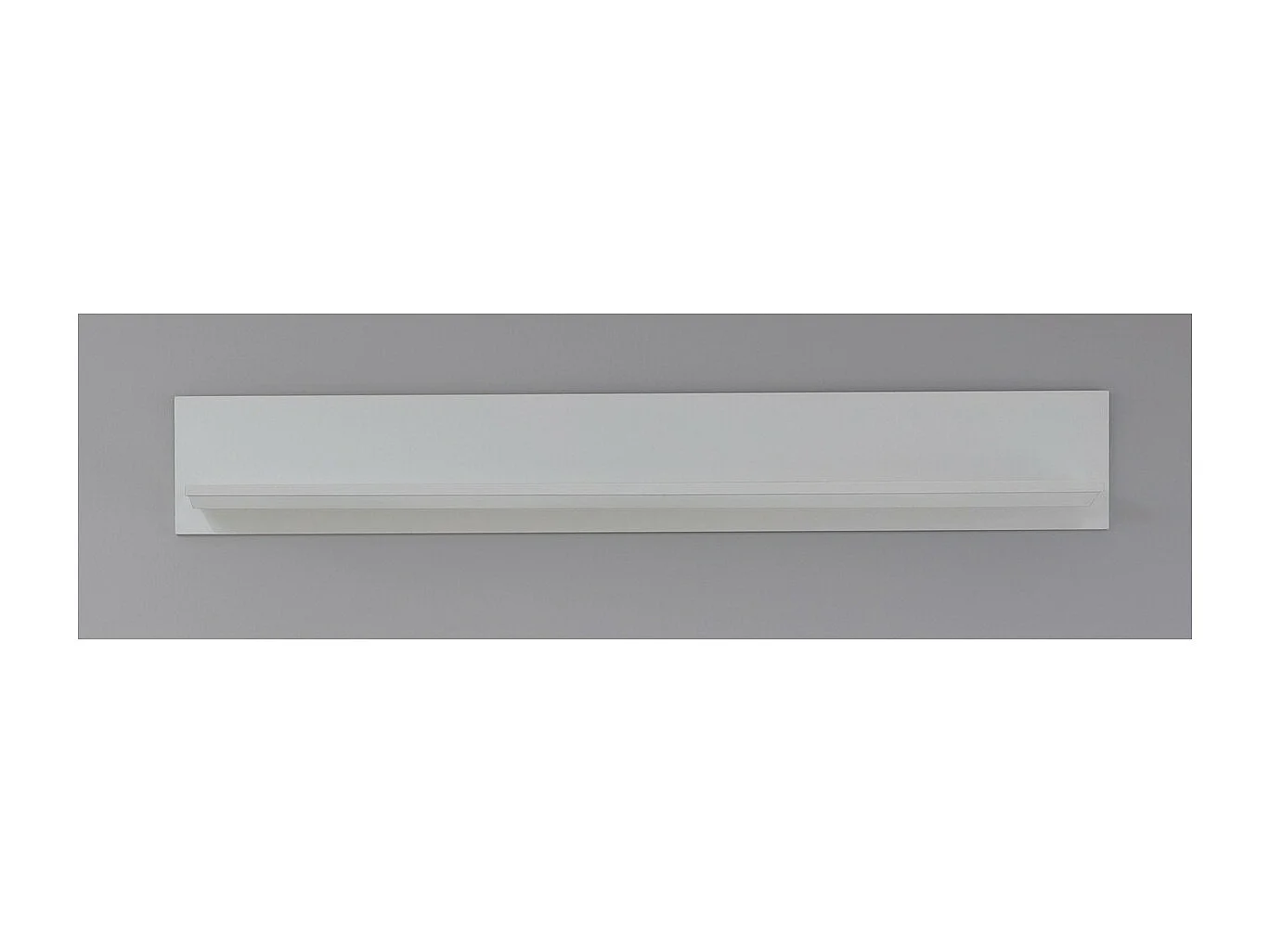 Étagère Brandson, Blanc, 139x21x18 cm, EPIKASA