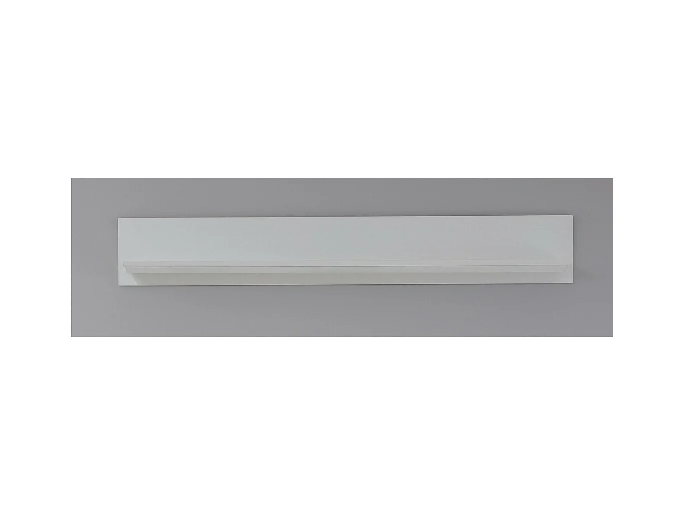 Plank Brandson, Wit, 139x21x18 cm, EPIKASA