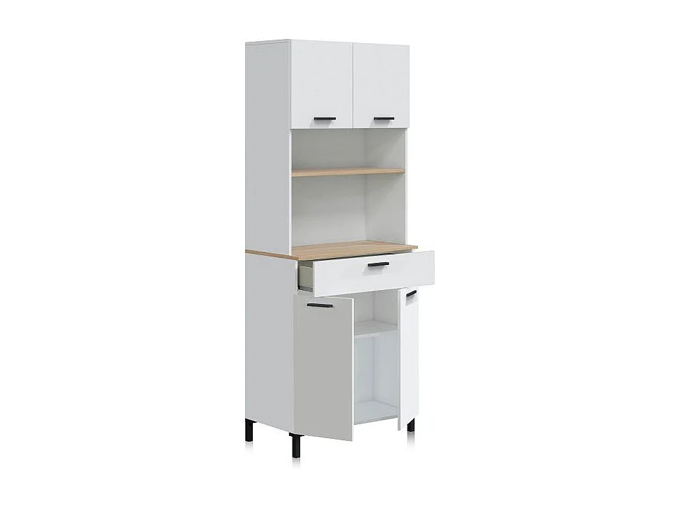 Alacena Nitza Blanco Artik (Blanco Mate) - Natur