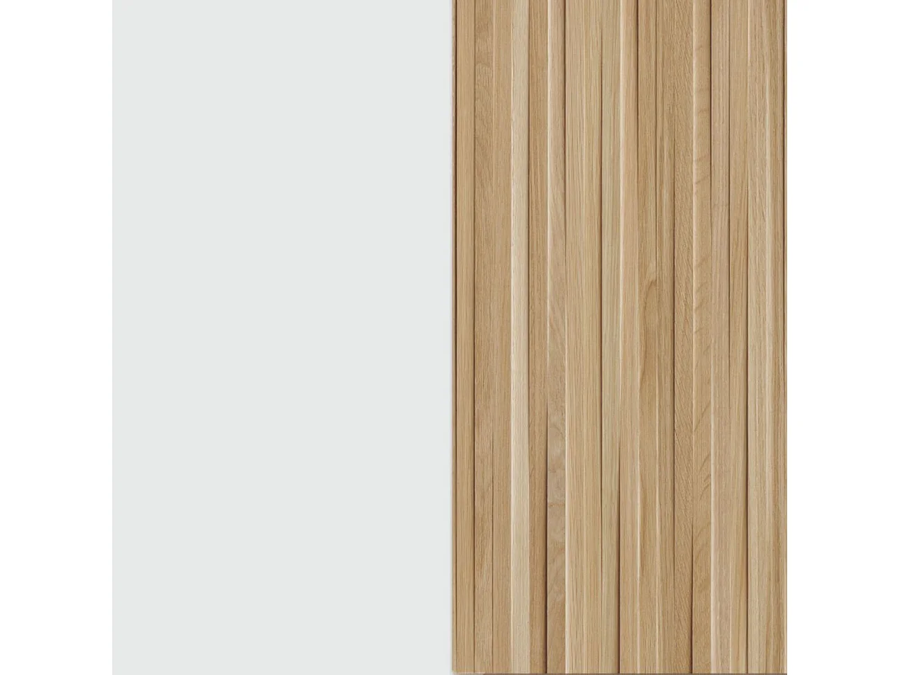 Alacena Nitza Blanco Artik (Blanco Mate) - Natur