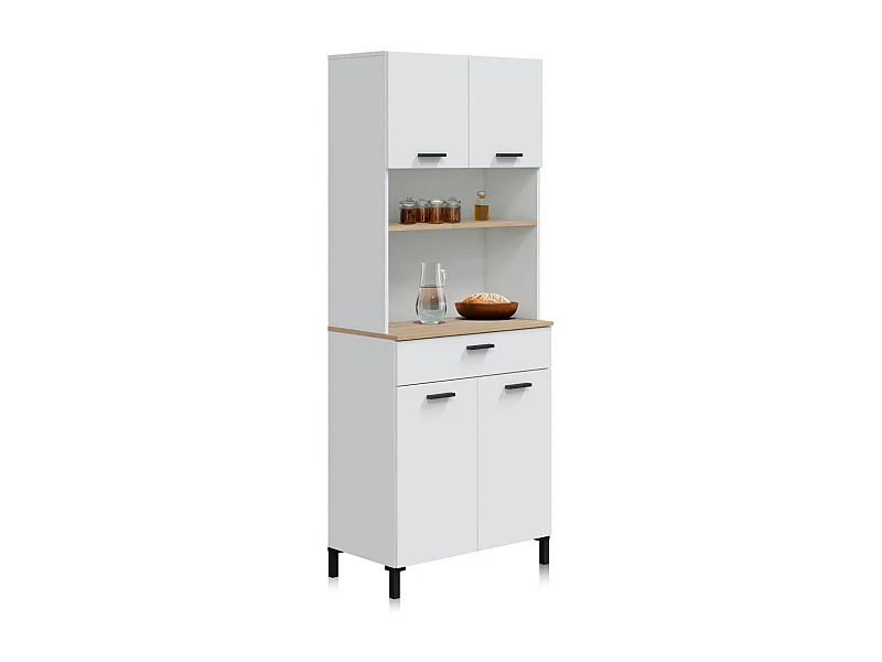 Alacena Nitza Blanco Artik (Blanco Mate) - Natur