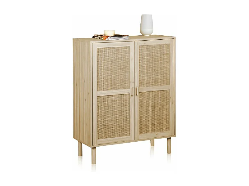 Armario bajo Made Pino - Rattan