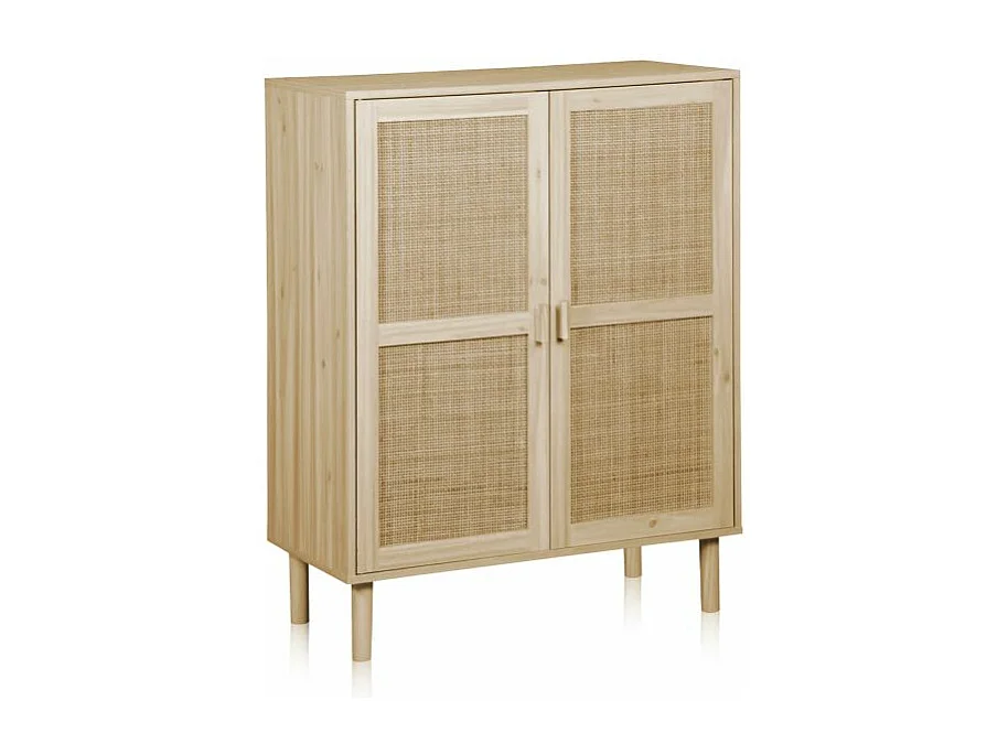 Armario bajo Made Pino - Rattan