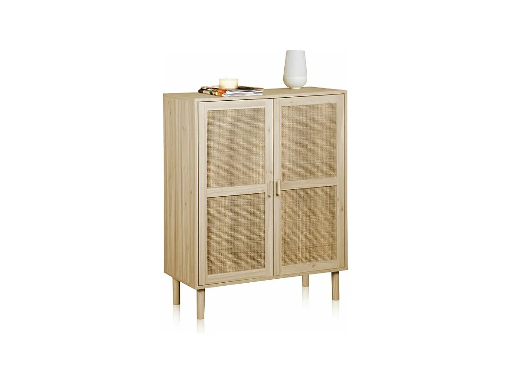 Armario bajo Made Pino - Rattan