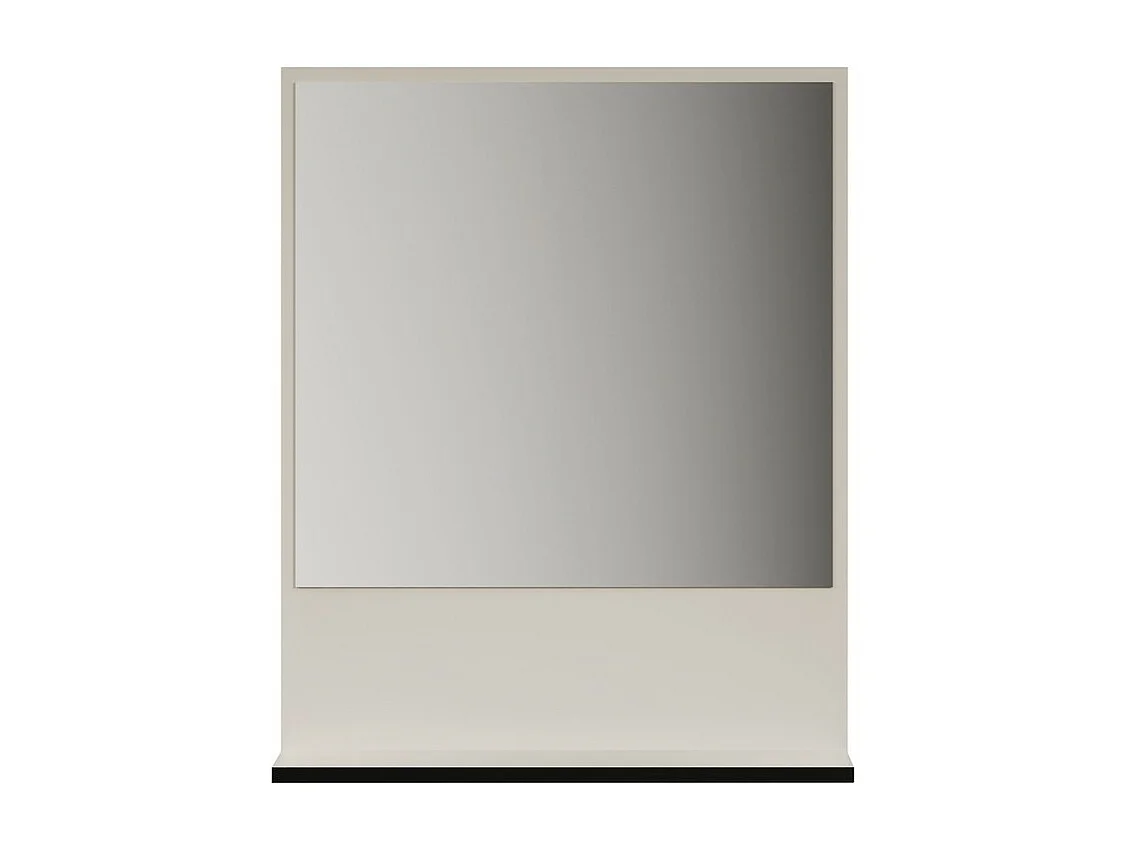 Spiegel met Plank Pure, Grijs, 60x74x14 cm, EPIKASA