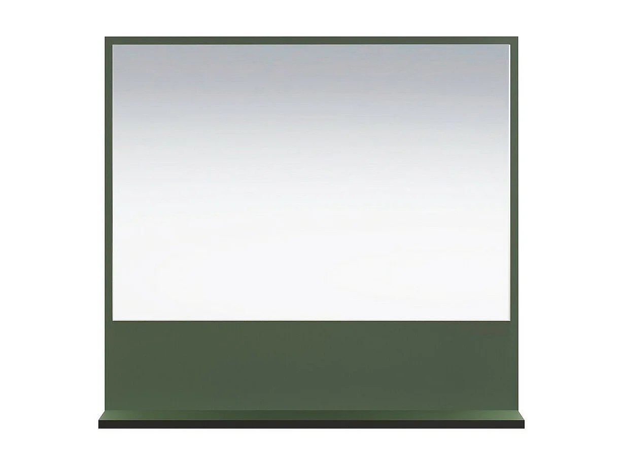 Spiegel met Plank Pure, Groen, 80x74x14 cm, EPIKASA