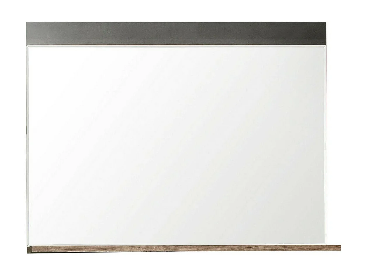 Spiegel met Plank Indy, Grijs, 90x69x16 cm, EPIKASA