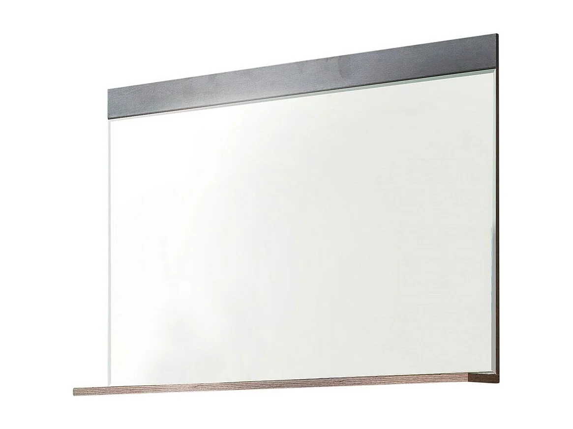 Spiegel met Plank Indy, Grijs, 90x69x16 cm, EPIKASA