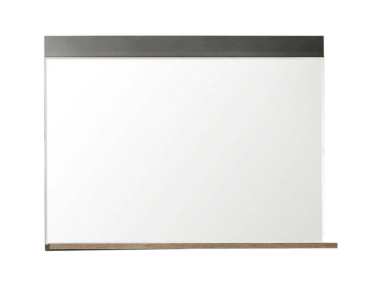 Miroir avec Étagère Indy, Gris, 90x69x16 cm, EPIKASA