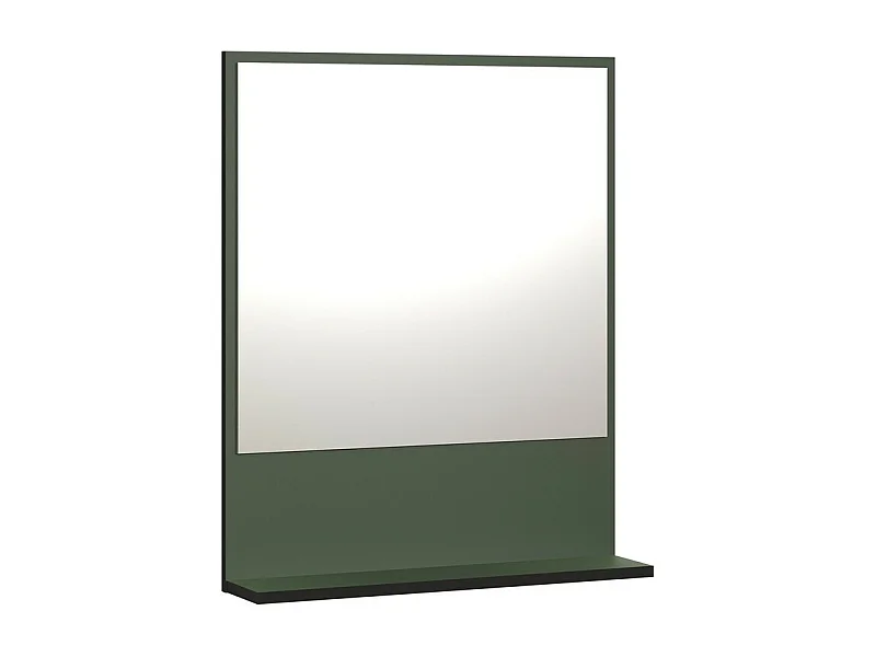 Miroir avec Étagère Pure, Vert, 60x74x14 cm, EPIKASA