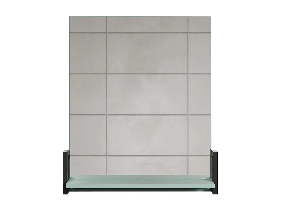 Spiegel met Plank Matix, Blauw, 64x74x24 cm, EPIKASA