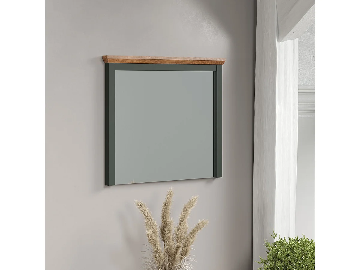 Spiegel zonder Lijst Stanton, Groen, 77x68x6 cm, EPIKASA