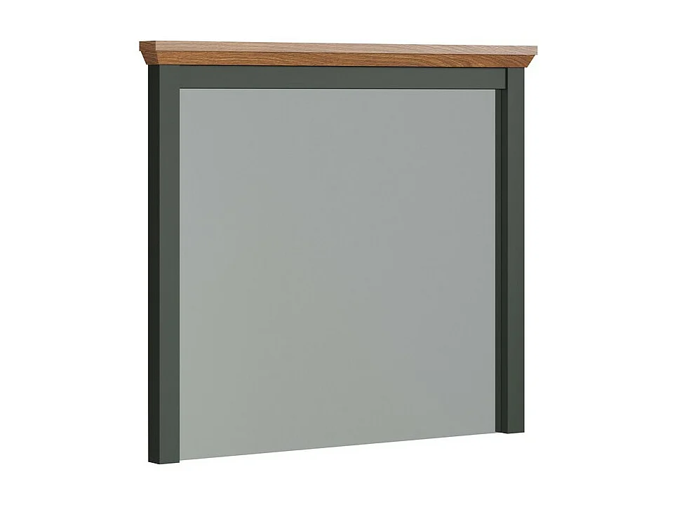 Miroir de Salle de Bain sans Cadre Stanton, Vert, 77x6x68 cm, Seven Design