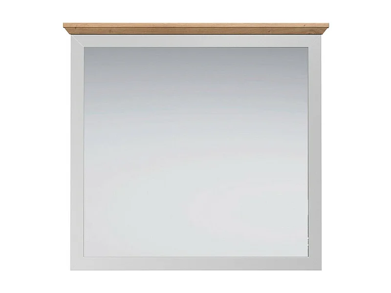 Miroir sans Cadre Landside, Blanc, 91x82x4 cm, EPIKASA