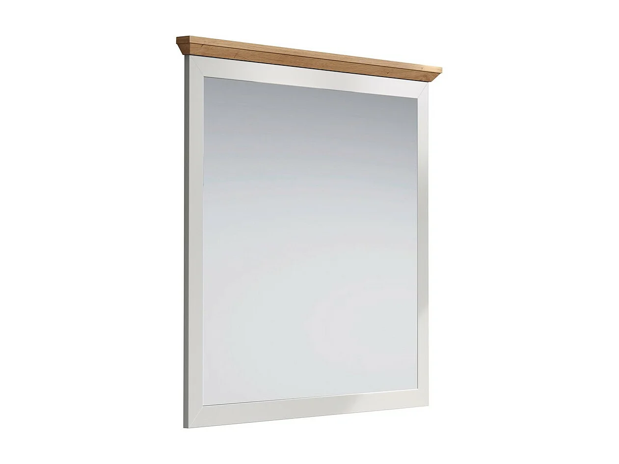 Spiegel zonder Lijst Landside, Wit, 91x82x4 cm, EPIKASA