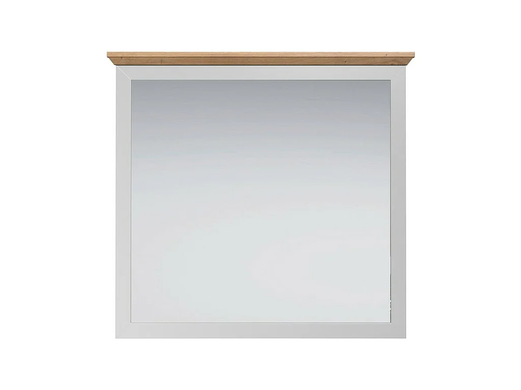 Miroir sans Cadre Landside, Blanc, 91x82x4 cm, EPIKASA