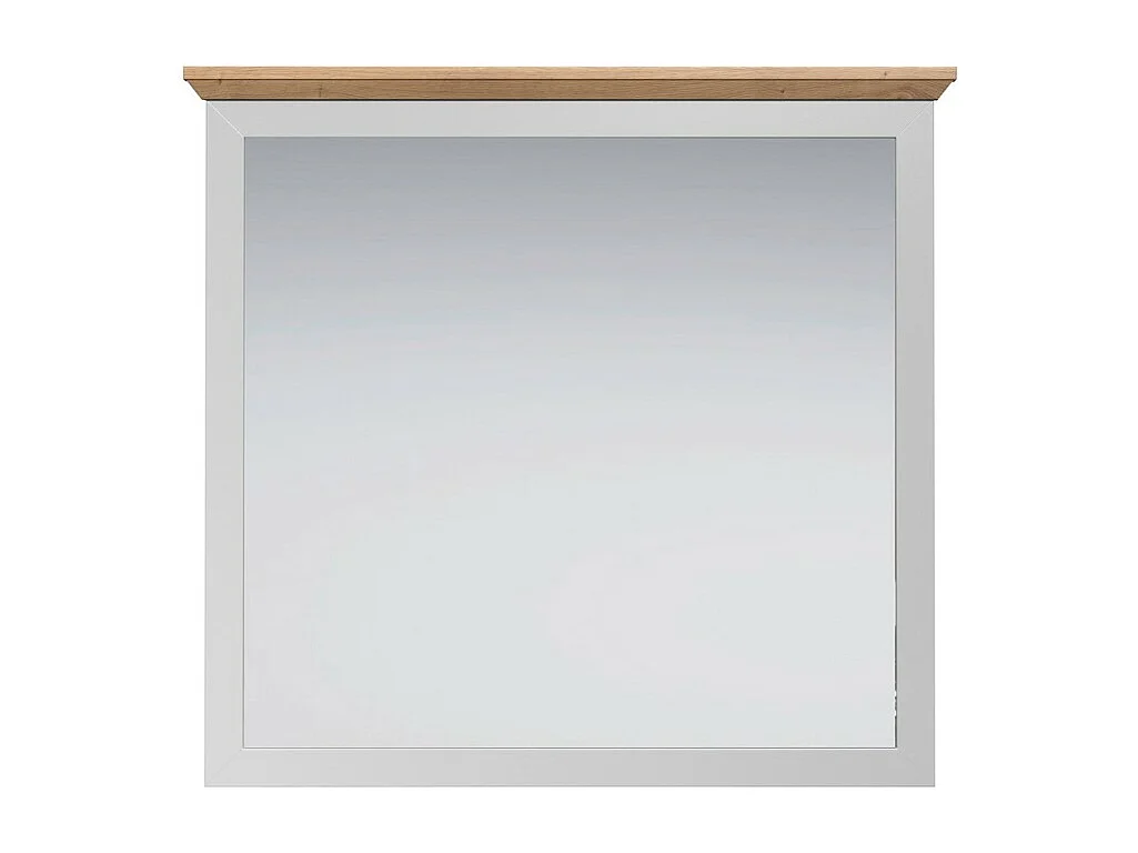 Miroir de Salle de Bain sans Cadre Landside, Blanc, 91x4x82 cm, Seven Design