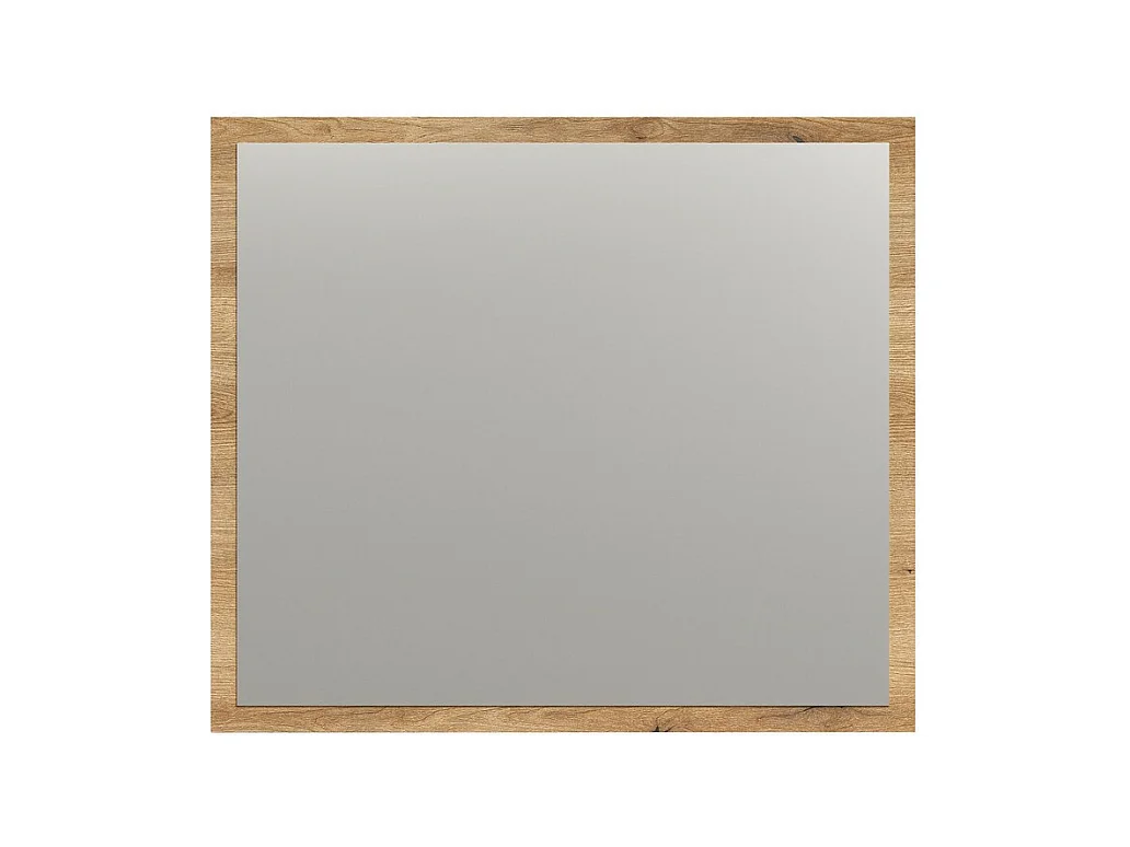 Miroir avec Cadre Esteban, Marron, 80x70x2 cm, EPIKASA