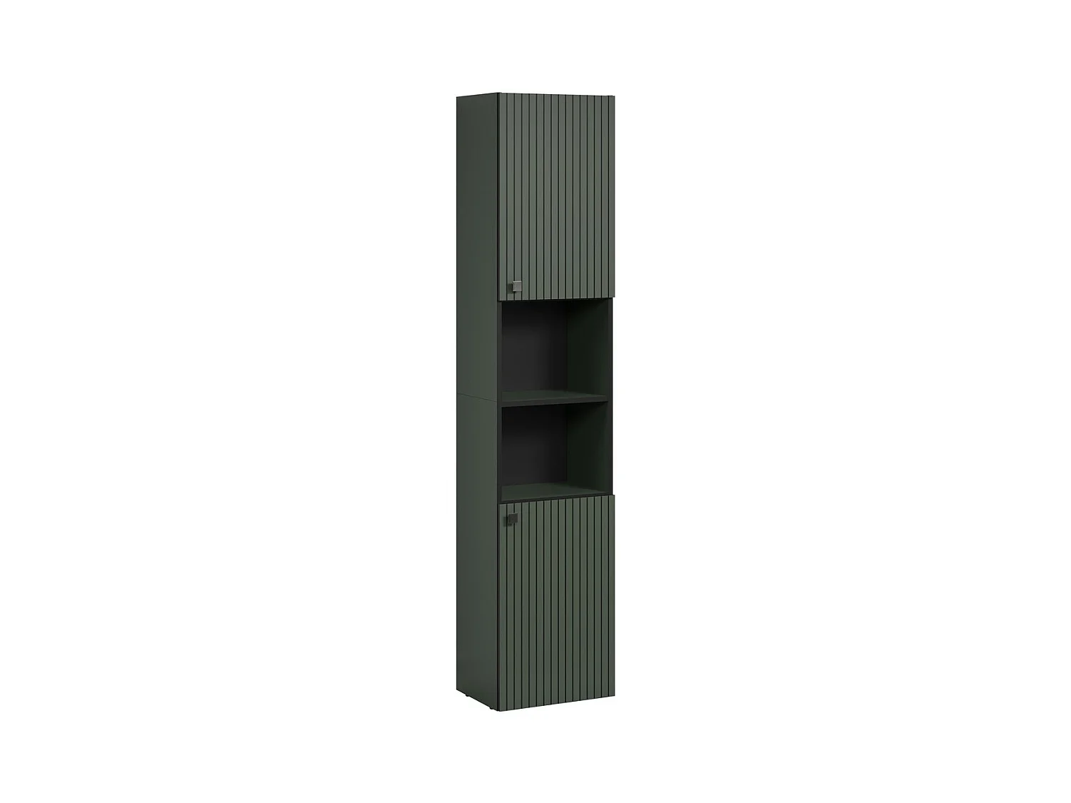 Meuble de Salle de Bain sur Pied Pure, Vert, 40x186x31 cm, EPIKASA
