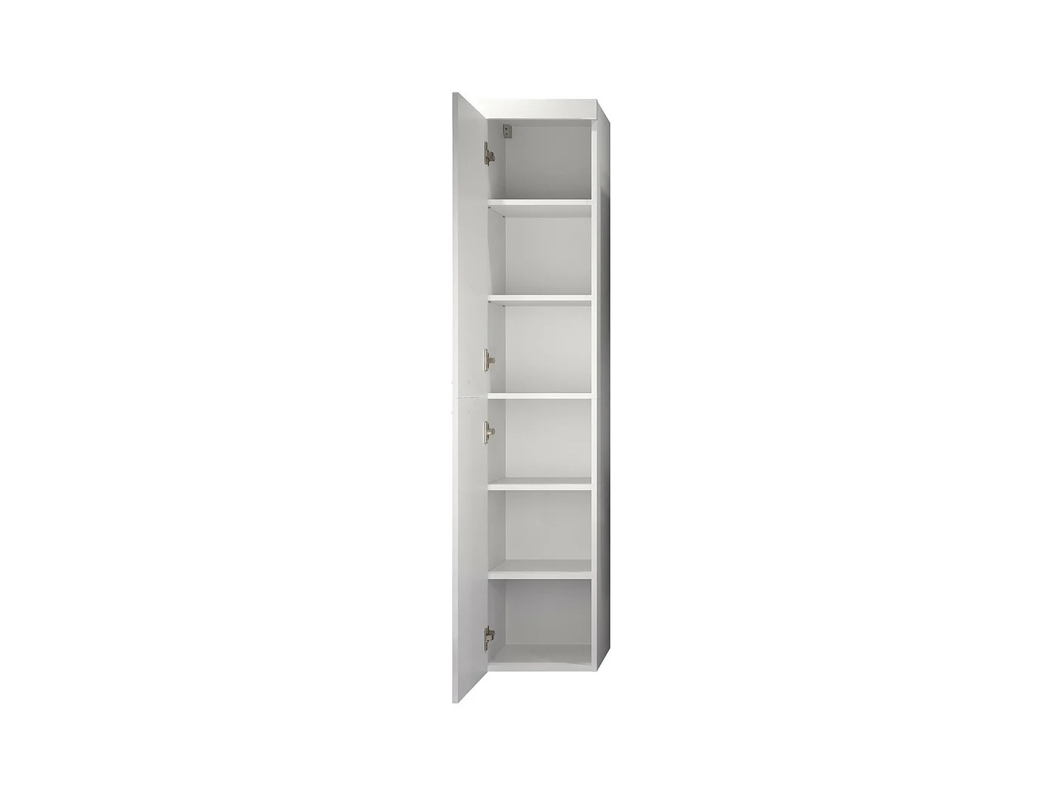 Meuble de Salle de Bain sur Pied Devon, Blanc, 35x170x33 cm, EPIKASA